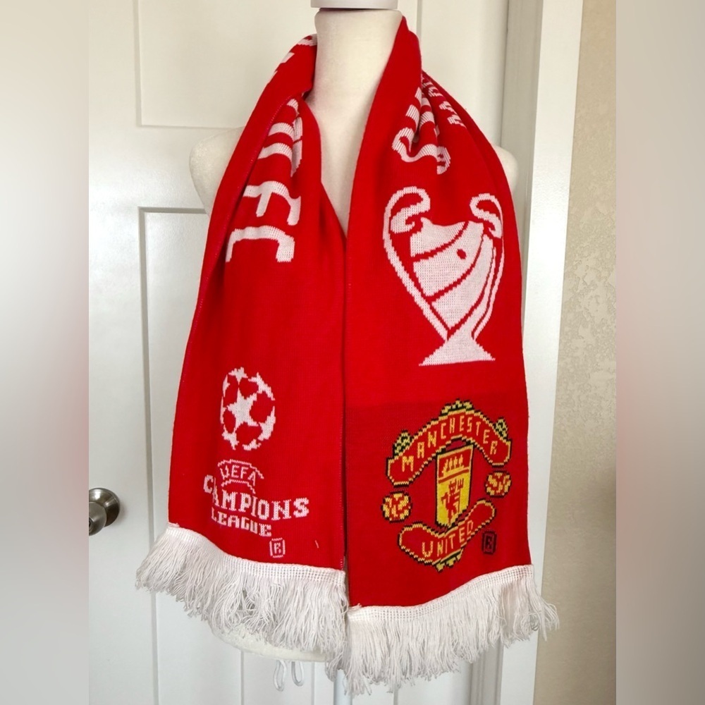 Manchester United FC Champions League Scarf – Moscow Final 2008